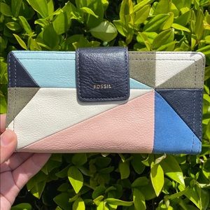 GEOMETRIC FOSSIL WALLET